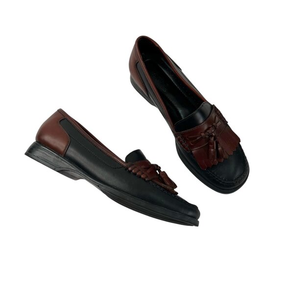 Weejuns by Bass Womens Leather Tasseled Loafers size 7 M - Picture 1 of 13